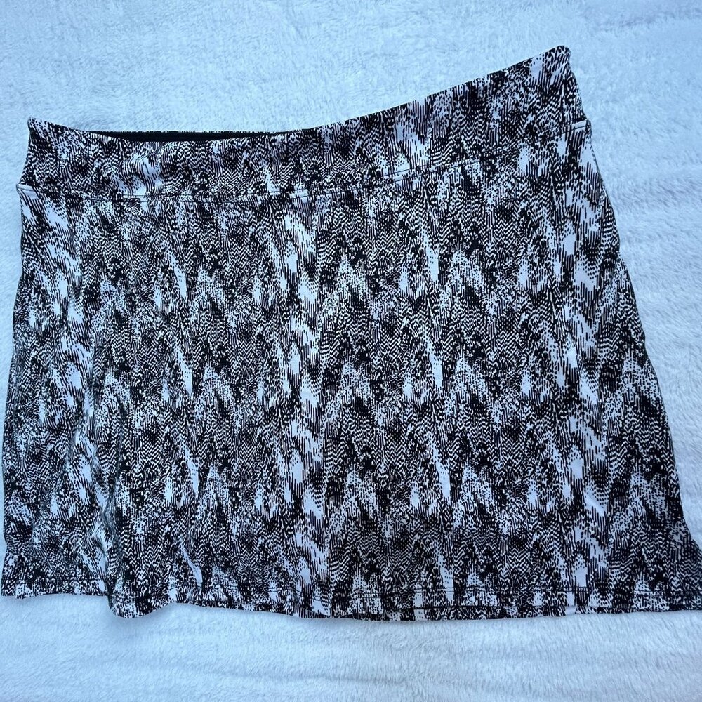 Tranquility By Colorado Clothing Womens Chevron Pattern Skort L